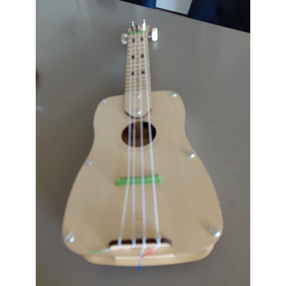 Eureka Build Your Own Ukulele Wooden Kiwi Co. Building Set Musical Instrument